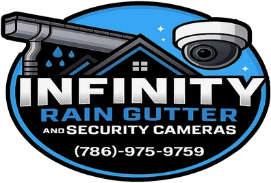 Infinity Rain Gutter and Security Cameras logo